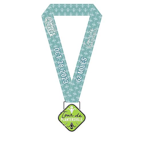 Teal Race Medal